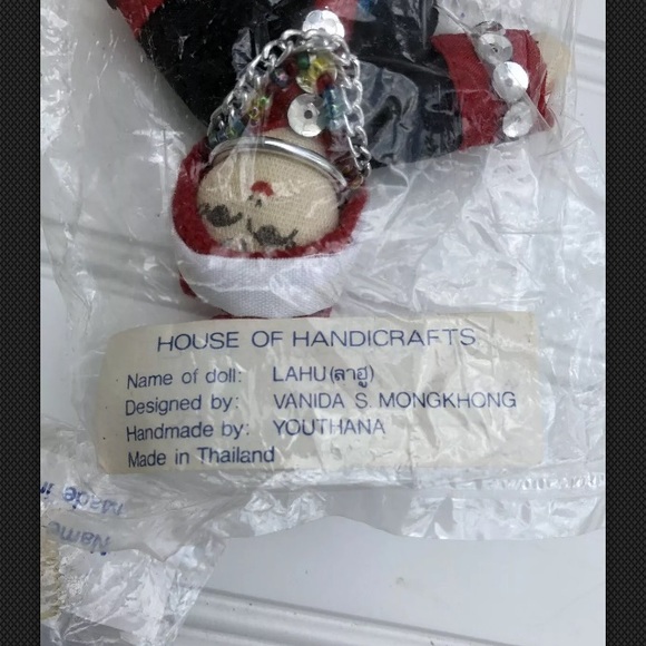 Thailand Tribal Dolls New Ornate Lot 6 Decorative - Picture 8 of 8